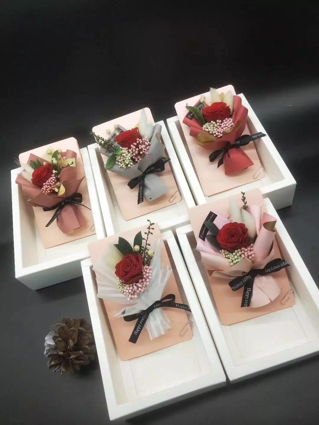 Luxury Preserved Flower Teacher's Day Preserved Flower Bouquets That Last A Year