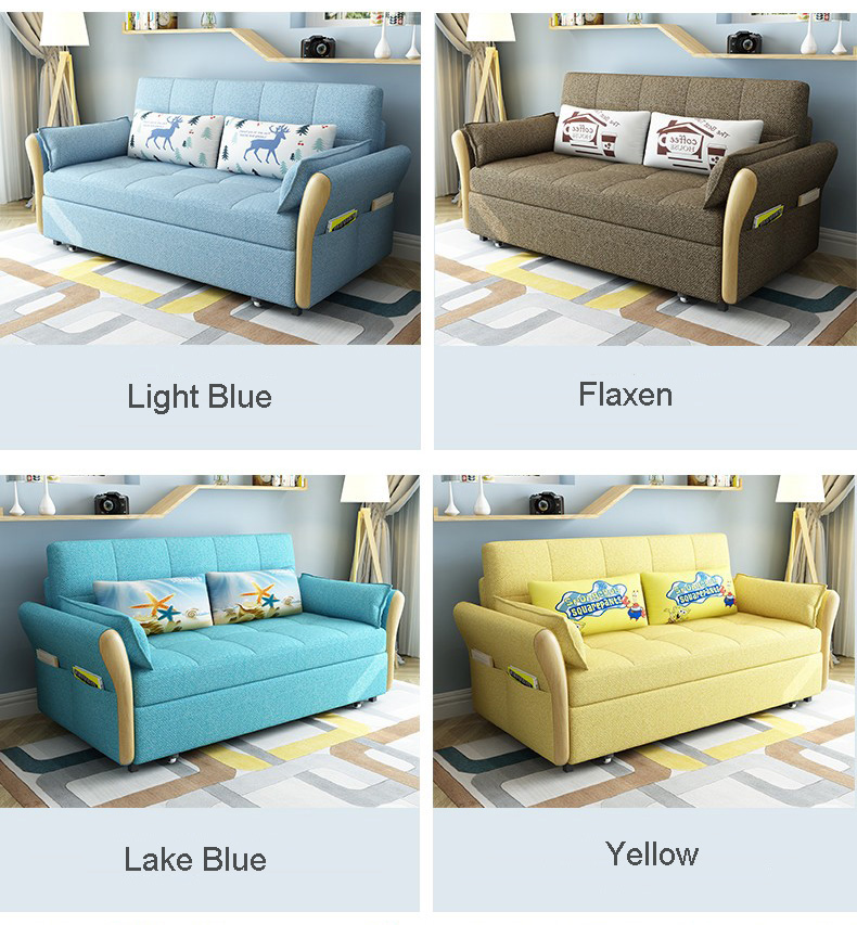 Beige Upholstery Sofa Fabric Linen Look Shrink Resistant