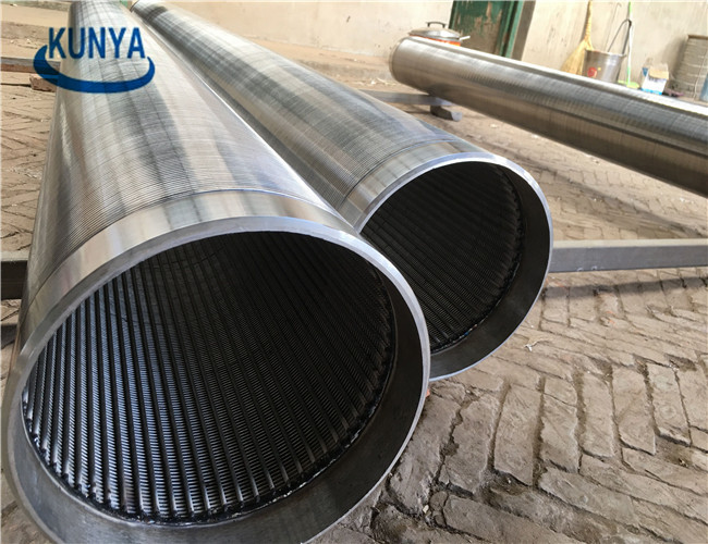 2.3mm Micron Stainless Steel Mesh 1000mm Wedge Wire Screen Filter
