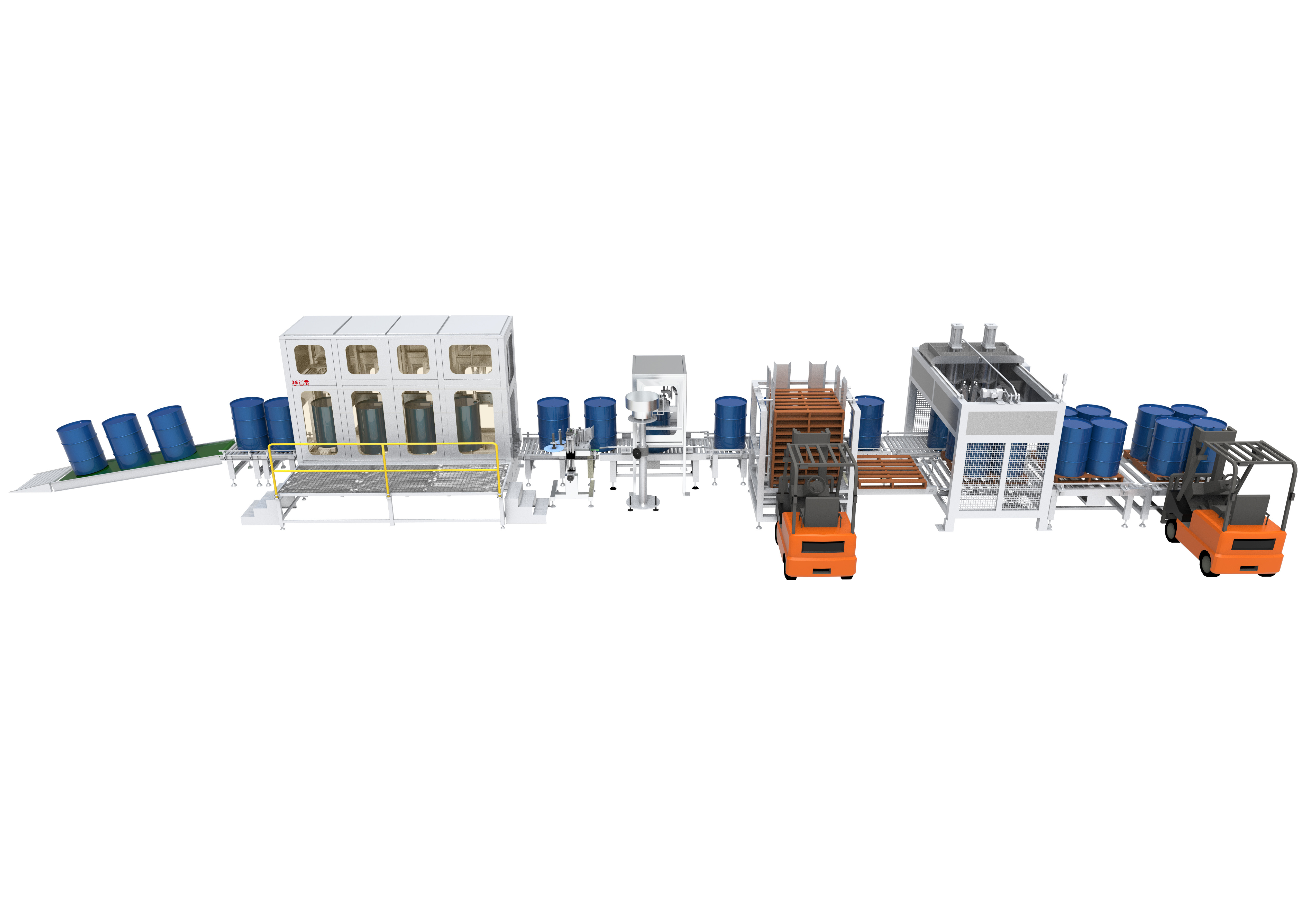 Continuous Fully Automated Capacity Production Line With Low Maintenance
