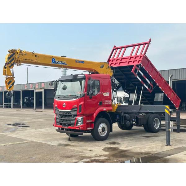 Factory DFAC DongFeng Dump Truck Mounted With Crane