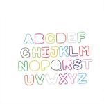 Other Style Silicone Letter Shape Silly Bands Children Toy Essential