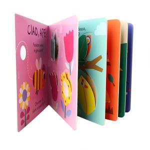 China Environmental Ink Printing Educational Playing Cards Flip Flap Book For Kids wholesale
