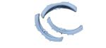 Customized Medical Silicone Equipment Sealing Gasket, Hospital Goggles Equipment