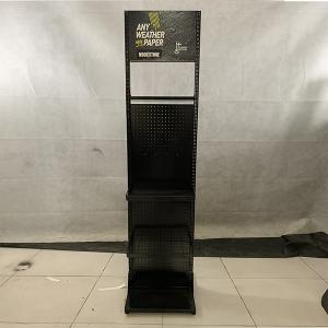 China Black Color D500mm H2000mm Display Rack Stand For Storage wholesale