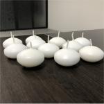 3 Inches Real Wax Water Activated Floating Candle Centerpieces