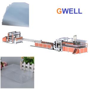 China 1220mm Pvc Sheet Machine Transparent Rigid Sheet Extrusion Line Plant wholesale