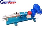 Food Grade Stainless Steel Mono Screw Pump 1400rmp Low Pressure