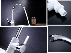 China Diamenter 22mm Water Purifier Faucet , Lead Free Water Filtration Kitchen Faucet wholesale