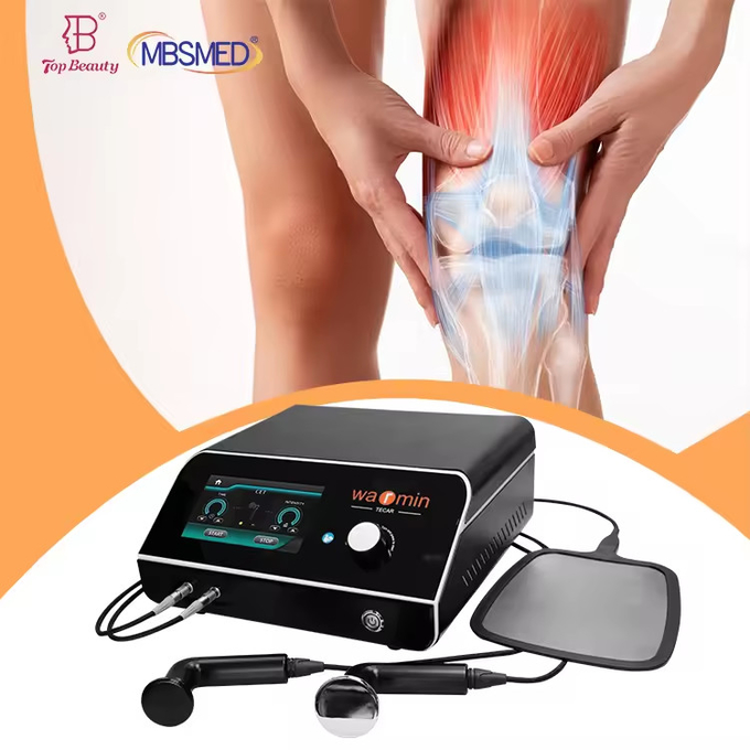 Tecar Therapy Machine Indiba 448khz Capacitive Diatermia For Back Bone Pain Machine
