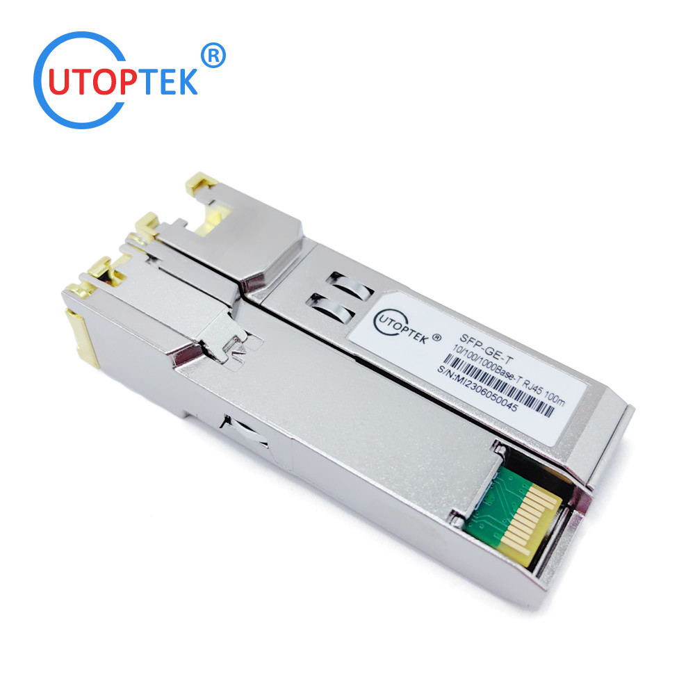 10/100/1000Base-T RJ45 Copper SFP module Electrical SFP transceiver for cisco/Huawei/juniper/Nokia Compatible