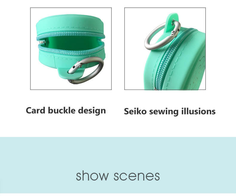 Outdoor Portable Large Capacity Silicone Makeup Bag Waterproof Silicone Storage Bag