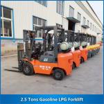 2.5 Tons Gasoline LPG Forklift CPCD25 2500KG