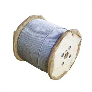 China 1*37 9.8mm14mm17.5mm Zinc-Clad Steel Strand Wire Galvanized Steel Wire Rope Stainless Steel wholesale
