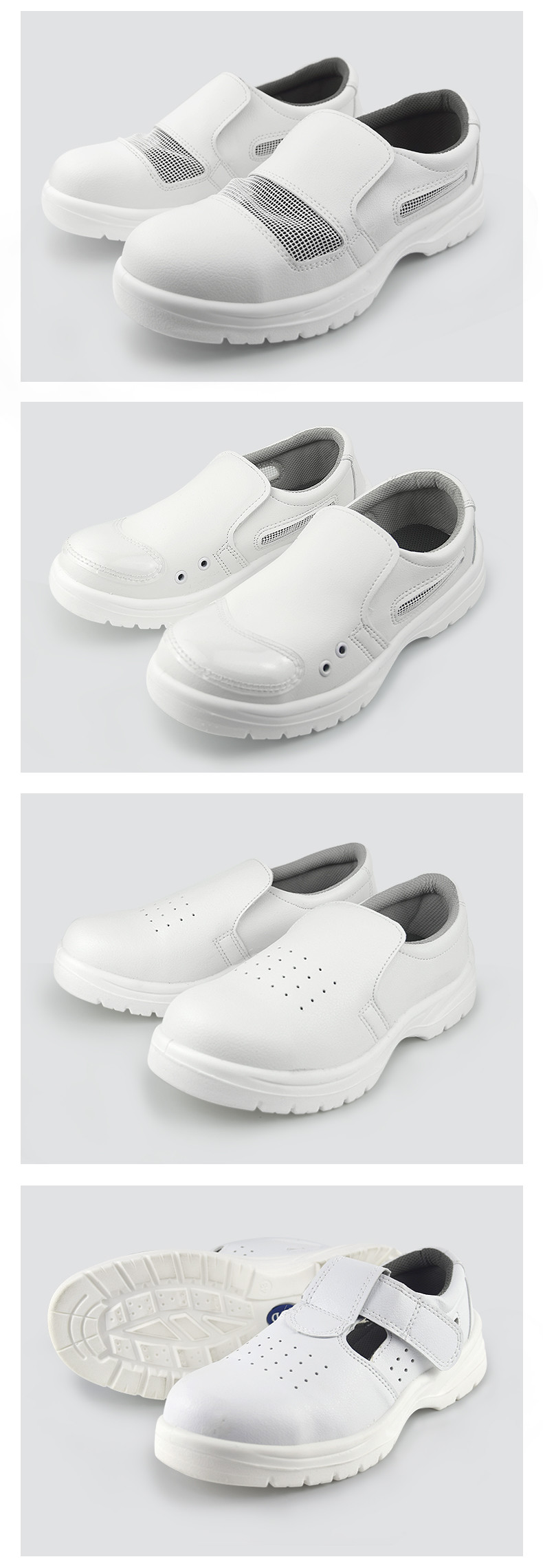 Deodorant Work Safety Anti Static Shoes Steel Toe Cap Breathable Smash Puncture Proof