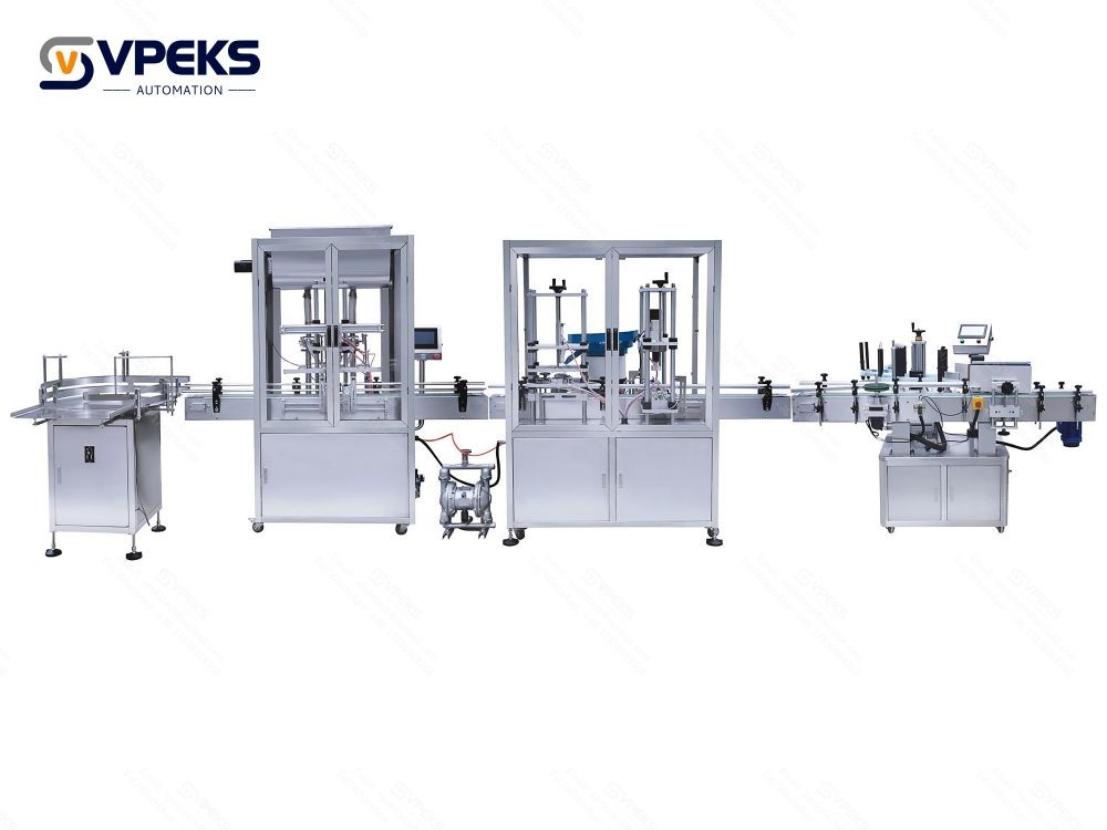 Small Scale Water Juice Milk Automatic Filling Lines