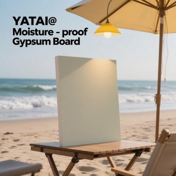 Interior Wall Ceiling Decoration Moisture Resistant Drywall With Sound Insulation ≥35dB