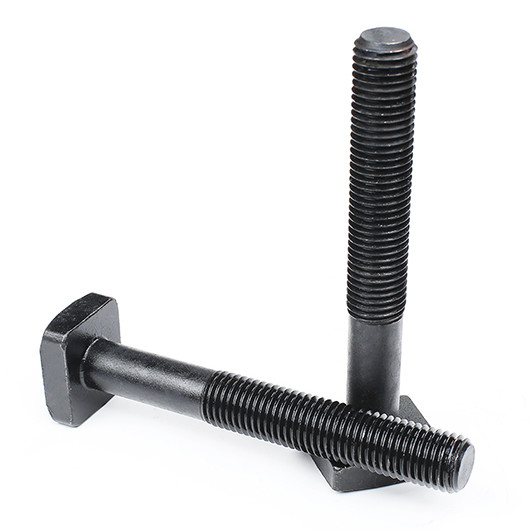 Class4.8 Grade 2 Black Hammer Head T Bolt metric Threaded