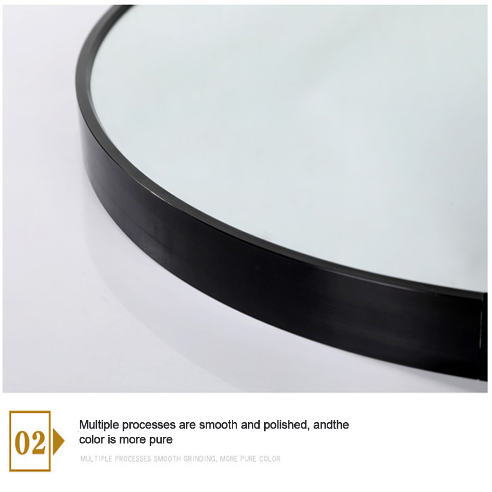 Modern Style Bathroom Vanity Decorative Silver Mirror for Home Gym Wall Decoration