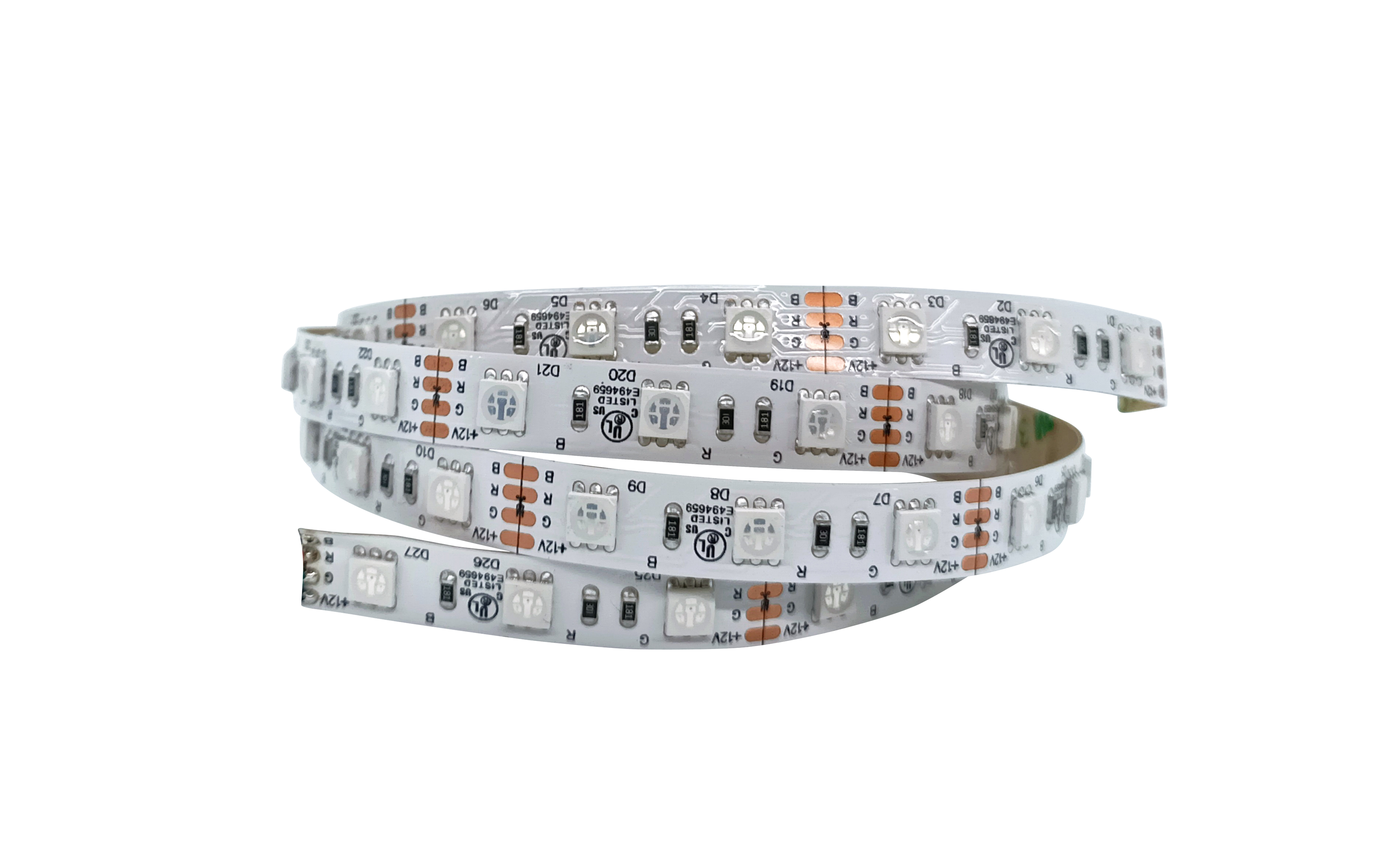 Low Voltage Flexible SMD RGB LED Strip Light Customized For Bar KTV