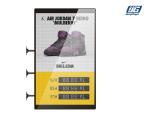 P6 Outdoor Gas Station LED Screen 1024x2048mm Metal Frame Black or Silver