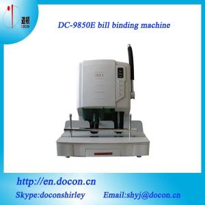 China DC-9850E semo-auto bill binding machine wholesale