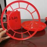 Broiler Farming Plastic Bucket 2.5kg Duck Feeders And Drinkers