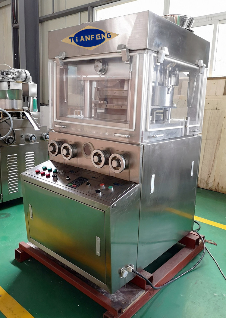 ZPW29 ZPW31 3-25 Mm Salt Sugar Pills Rotary Tablet Press Machine