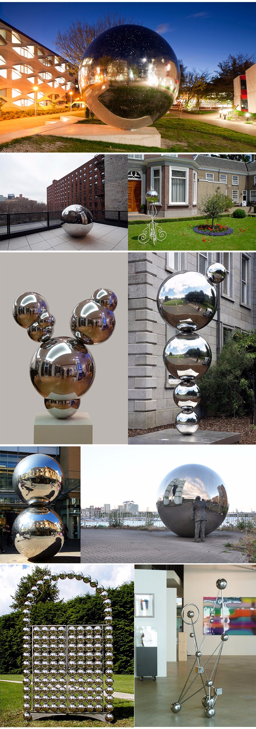 24 Inch Large Hollow Steel Ball Iron Steel Spheres Outdoor Decoration Stable
