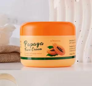 China OEM ODM Anti Aging Private Label Moisturizer Lotion Beauty Skin Care Whitening Face Cream Papaya Moisturising Cream wholesale