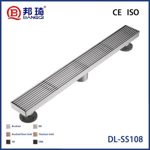 China DL-SS108 American Stainless Steel Floor Drain wholesale