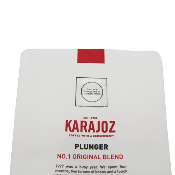 Eco Friendly Coffee Packaging Bags Stand Up Compostable Pouch With Valve 2lb 5lb