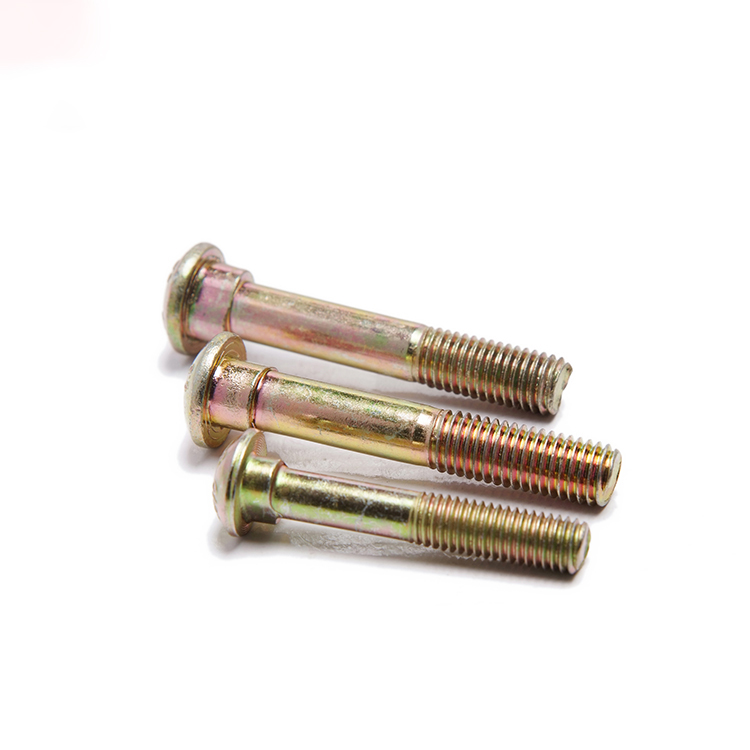 Round Head Elliptic Neck Rail Fish Bolt Railway Oval Neck Track Bolt