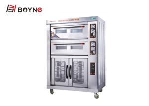 China Restaurant Industrial Baking Oven Double Deck 1300x835x1800mm Proofing Bread wholesale