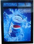 Milk Tea Shop OEM Silver 30mm Magnetic LED Light Box