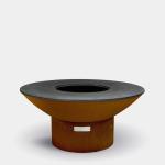 Large Size 3mm Thick Outdoor Cooking Grills With Circle Plancha