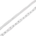 60 Inches PVC Fiberglass Tape Measure Sewing With Metal Clip