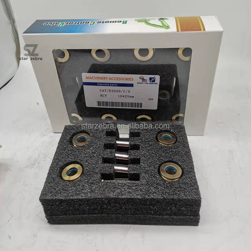 Rubber Joystick Rod Pusher for E320B E320C E320D Excavator Remote Control Valve Pusher 10X25 Long-lasting and Guaranteed