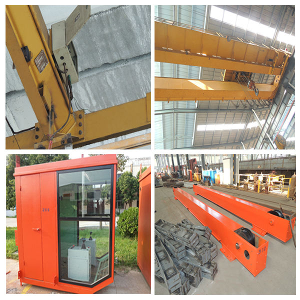 LDA type 5 ton single girder traveling overhead crane prices