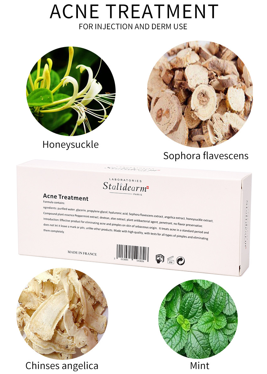 Acne Treatment Essence Serum Injection Use Meso Theraphy Safe Good Effect Serum Set 5pcs/Set