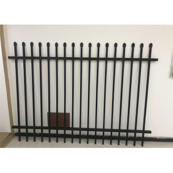 2.1m*2.4m Australia Standard Garrison Fencing 2 rails