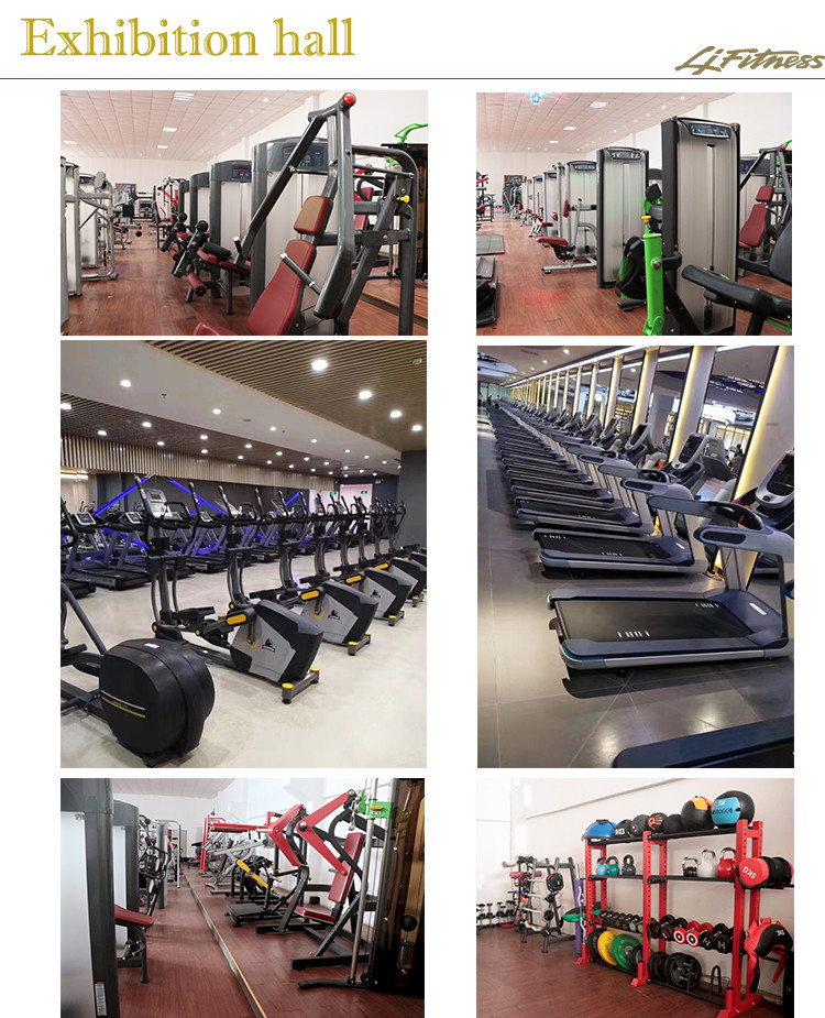 Vibration Cardio Commercial Spin Bikes Exercise Equipment 1.5HP 200w Druable Effective With Display