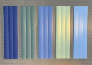 China Anti Static 3d Acoustic Wall Panels Upholstery Fabric Wrapped Easy Diy wholesale