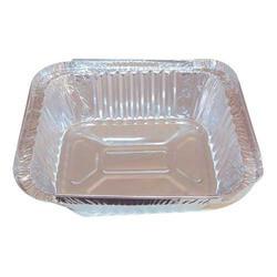 China Square Aluminium Foil Container H24 Lubricated Surface For Food Takeout wholesale