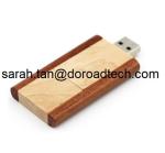 Wooden Rotatable USB Flash Drives