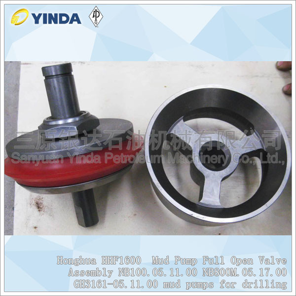 Honghua HHF1600 Mud Pump Full Open Valve Assembly NB100.05.11.00 NB800M.05.17.00