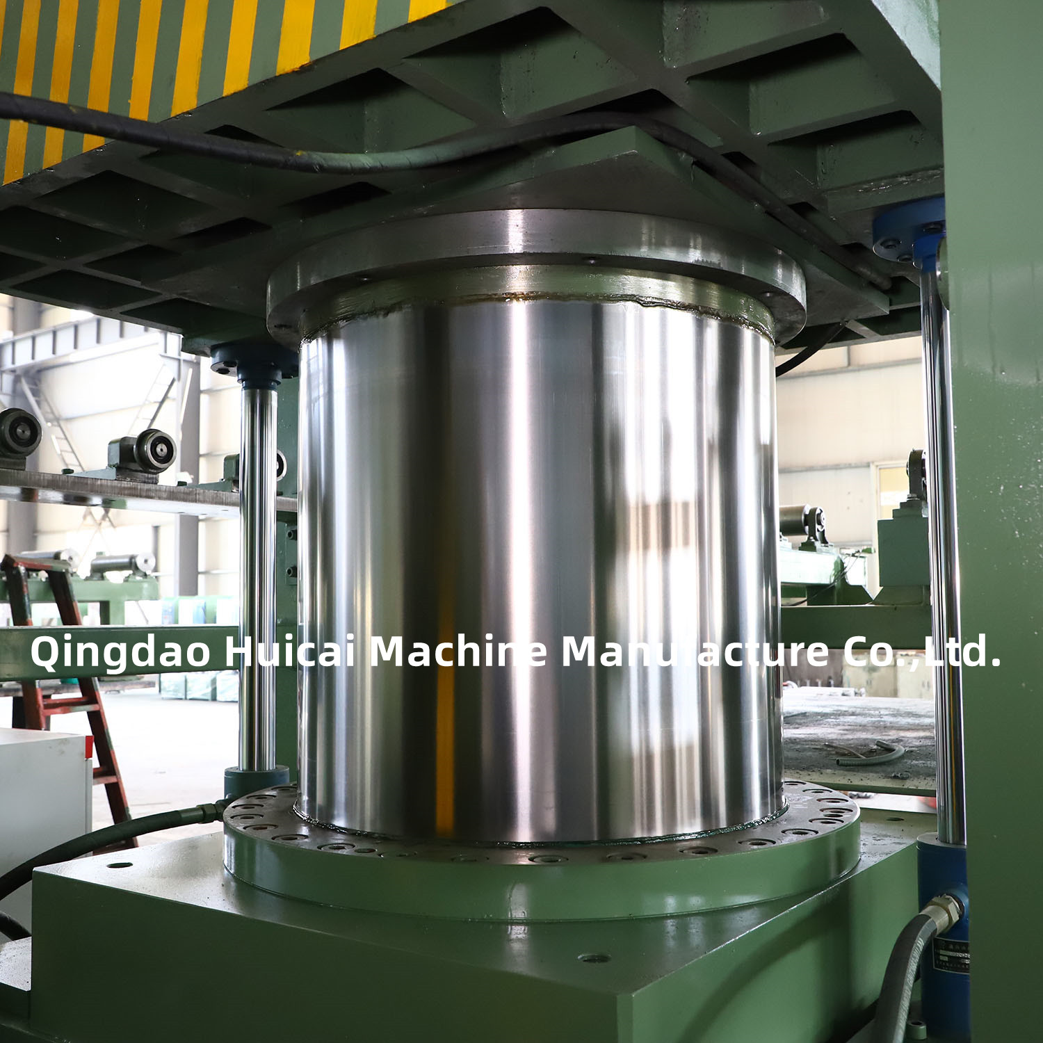 Easy to Operate Bridge Bearing Pad Vulcanizing Press Machine with 50000kg Weight
