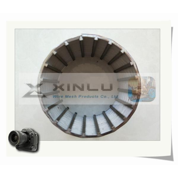 Water Well Wedge Wire Screen Pipe SS201 80mm - 500mm Diameter