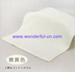 Best quality AZO free cotton terry dobby small red wholesale hand towels