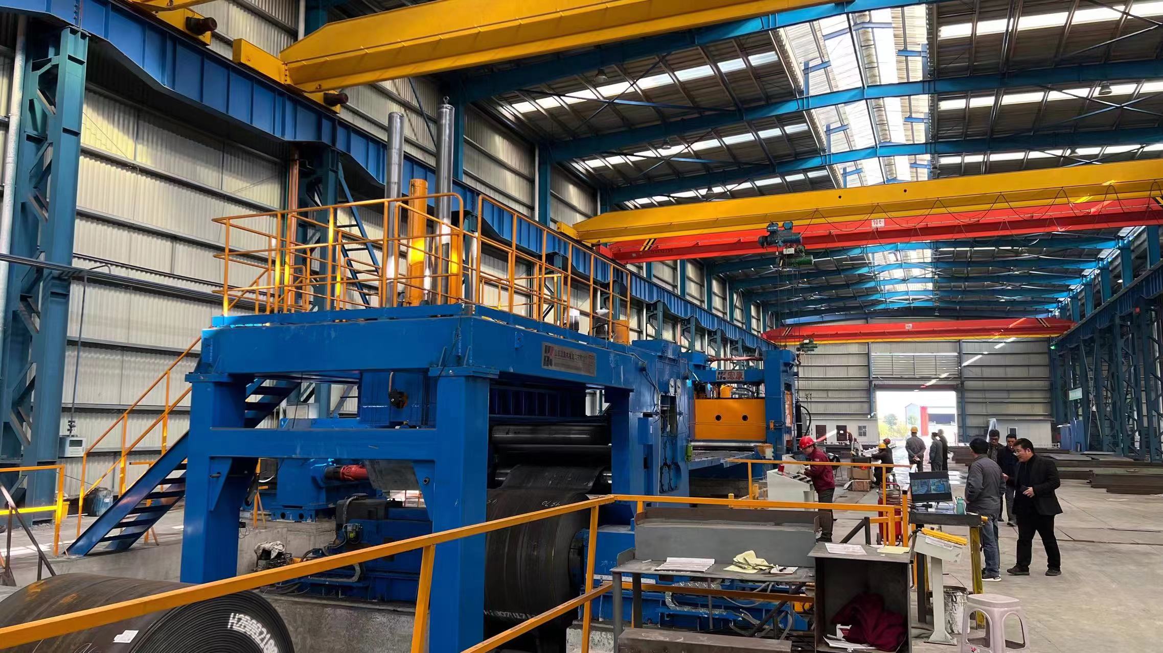 10-25mm Hot Rolled Steel Coil Shearing Machine for Precise Leveling and Cross Cutting
